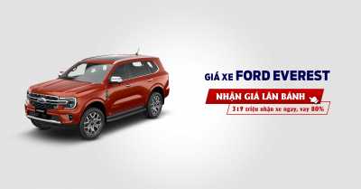 Giá lăn bánh Ford Everest 2025 - SUV 7 chỗ thế hệ mới - Cập nhật tháng 06/2025